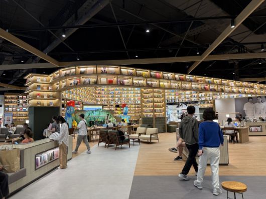 스타필드 마켓 킨텍스점 내 북그라운드./사진=윤서영 기자 sy@