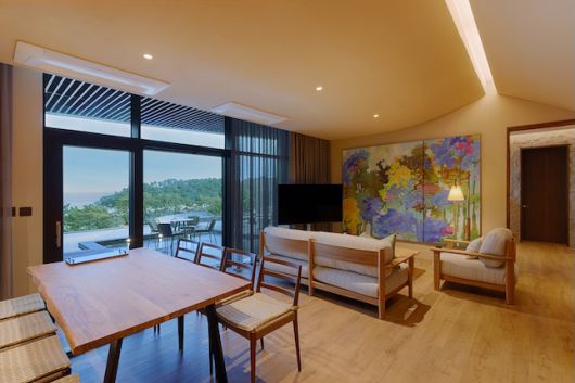 쏠비치 남해 빌라의 '루나' 객실. / 사진=대명소노그룹