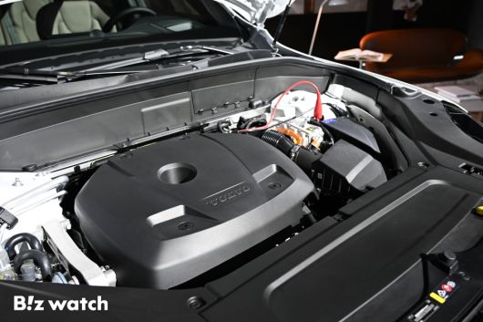 볼보자동차코리아가 2일 서울 광진구 비스타 워커힐에서 신형 S90과 XC90을 공개하고 있다. 사진은 XC90./사진=이명근 기자 qwe123@