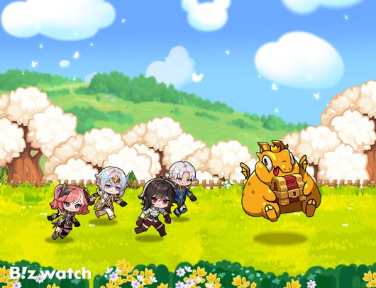 웹젠이 공개한 '뮤: 포켓 나이츠'의 캐릭터 디자인/사진=웹젠 제공