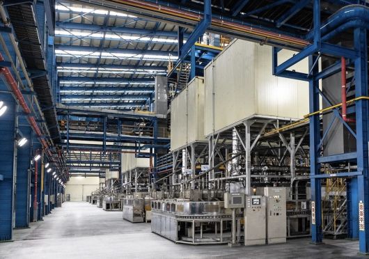 포스코퓨처엠 세종음극재공장 생산라인./사진=포스코퓨처엠