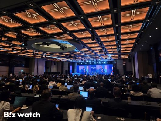 16일 서울 그랜드 하얏트 호텔에서 '일상화된 인공지능 시대, 개인정보 이슈'를 주제로 제47차 글로벌 프라이버시 총회(GPA·국제개인정보 감독기구협의체)가 진행되고 있다./사진=김동훈 기자