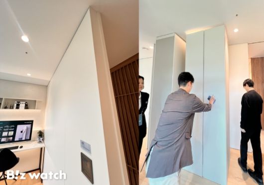 넥스트월, 넥스트 퍼니처 모습/사진=김미리내 기자