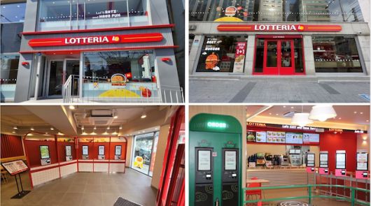 롯데리아 리노베이션 매장들. / 사진=롯데GRS