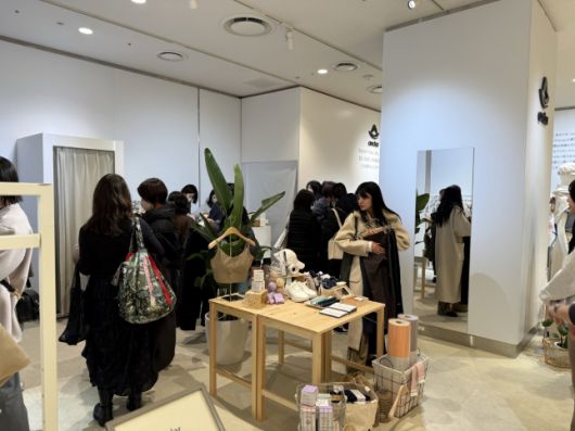 안다르 ‘이세탄 신주쿠 본점’ 팝업스토어./사진=안다르 제공