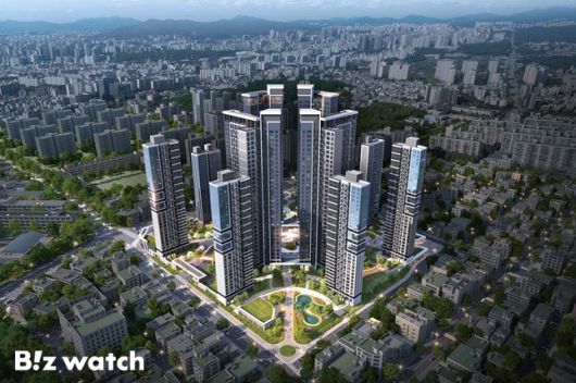 서울 송파구 가락극동아파트 재건축 조감도./자료=롯데건설 제공