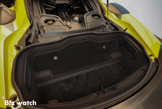 마세라티(Maserati)가 22일 판교 전시장에서 고성능 슈퍼 스포츠카 'GT2 스트라달레(Stradale)'를 국내 공식 출시하고 있다./사진=이명근 기자 qwe123@