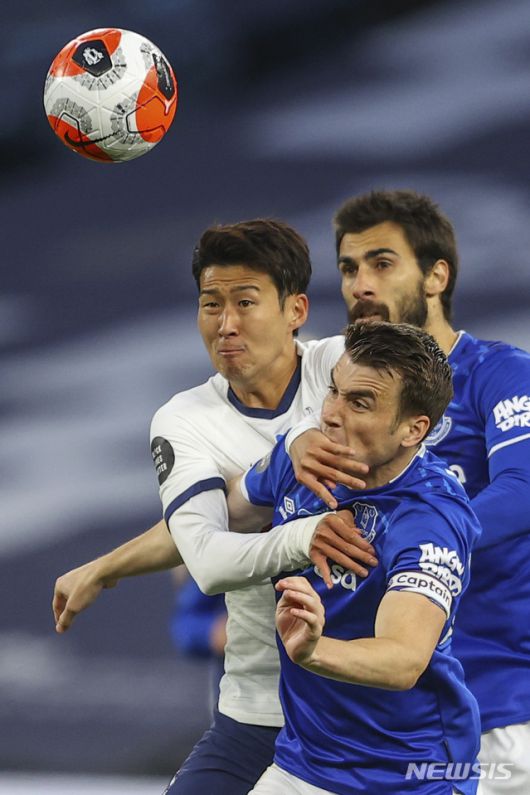 손흥민 4경기 연속 침묵…토트넘, 에버턴에 1-0 승리(종합) : 뉴스줌