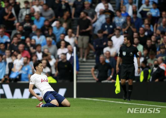 손흥민, EPL 첫 개막전 골…토트넘, 맨시티에 1-0 승리 : ZUM 뉴스