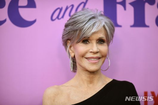 [서울=AP/뉴시스] 할리우드 배우 제인 폰다.