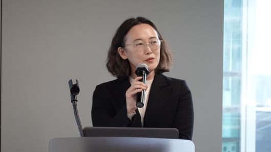 온라인광고분쟁조정위원회 강원영 사무국장이 발표하고 있다.  *재판매 및 DB 금지