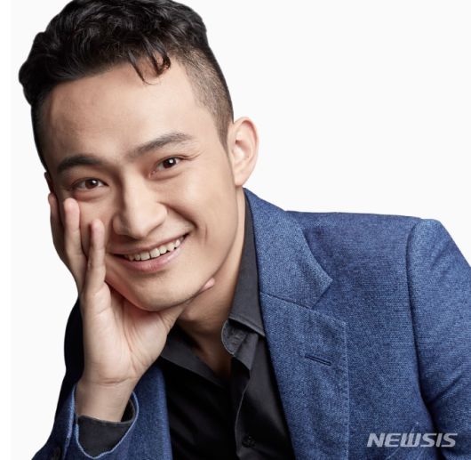 [서울=뉴시스] 암호화폐 트론 창시자 저스틴 선. 2025.05.23. (사진 = 트론 재단 홈페이지 갈무리)