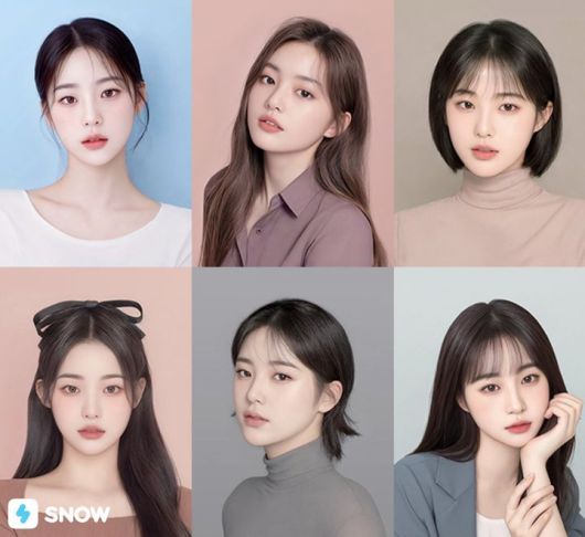 [서울=뉴시스] 스노우는 지난 5월에 AI 프로필 서비스를 출시했다. 2023.09.27. (사진=스노우 홈페이지 캡처) *재판매 및 DB 금지