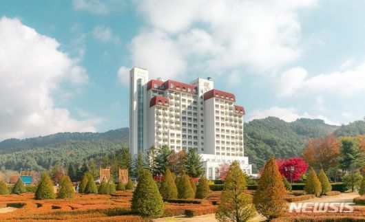 [서울=뉴시스] 이랜드파크 켄싱턴호텔 평창. (사진=켄싱턴호텔앤리조트 제공)