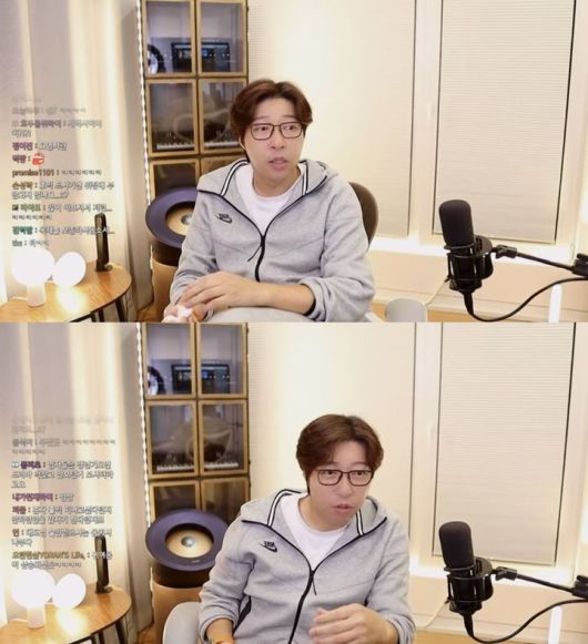 [서울=뉴시스] 유튜버  대도서관은 지난달 31일 유튜브 채널 '대도서관TV'에서 '생일날 감기 걸린 사람 방송'라는 제목으로 라이브 방송을 했다. (사진=유튜브 채널 '대도서관TV' 캡처) 2023.11.03. photo@newsis.com *재판매 및 DB 금지