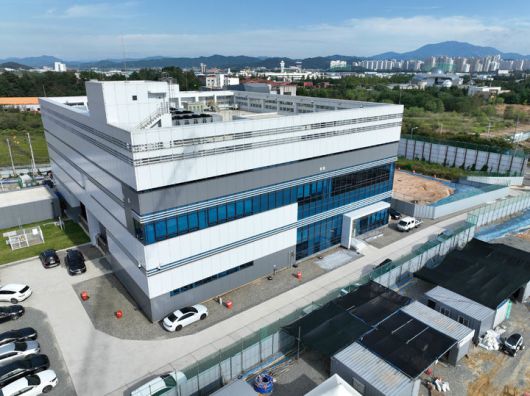 [광주=뉴시스] 광주 첨단3지구 내 국가인공지능데이터센터 전경. (사진 = 광주시 제공) *재판매 및 DB 금지