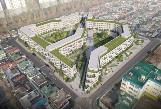 [창원=뉴시스] 강경국 기자 = 경남 창원시가 지난달 2일 발표한 지구단위계획 재정비안의 블록단위개발 조감도. (사진=창원시청 제공). 2023.12.06. photo@newsis.com *재판매 및 DB 금지