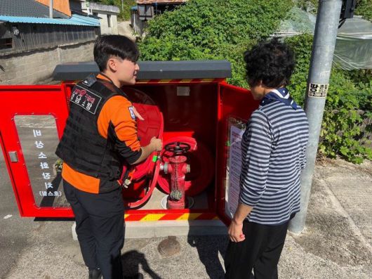 [합천=뉴시스] 합천소방서 *재판매 및 DB 금지 *재판매 및 DB 금지