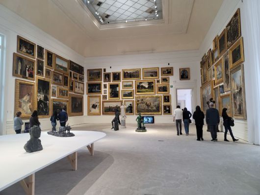 이탈리아 로마 국립현대미술관(Galleria Nazionale d'Arte Moderna e Contemporanea) 실내 전시 전경 *재판매 및 DB 금지