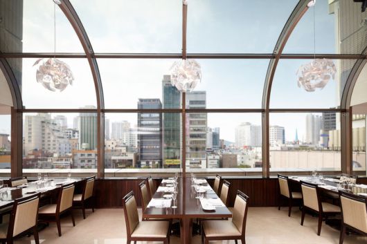 [부산=뉴시스] 부산 롯데호텔 뷔페식당 '라세느'. (사진=롯데호텔 제공) *재판매 및 DB 금지