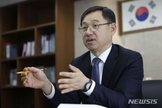 [서울=뉴시스] 최동준 기자 = 전윤종 한국산업기술기획평가원 원장. 2024.04.16. photocdj@newsis.com
