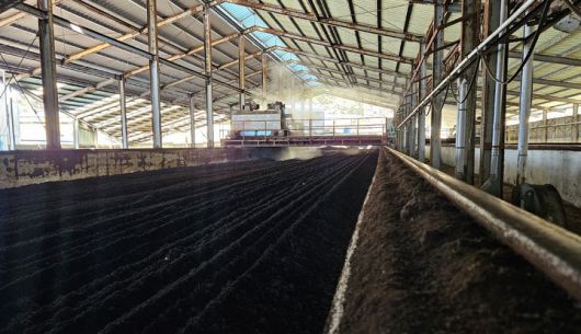 [남원=뉴시스] 전북지리산낙농업협동조합의 가축분뇨 처리시설 자원화 공정. *재판매 및 DB 금지