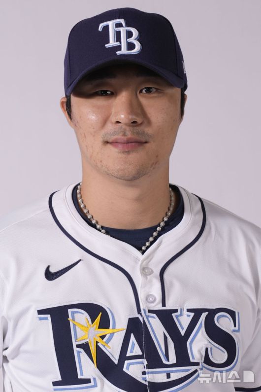 [포트샬럿=AP/뉴시스] 메이저리그(MLB) 탬파베이 레이스의 김하성. 2025.02.18