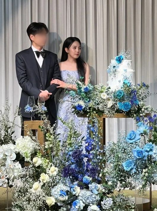 [서울=뉴시스] 강은비(오른쪽)·변준필. (사진=강은비 인스타그램 캡처) 2025.04.07. photo@newsis.com *재판매 및 DB 금지