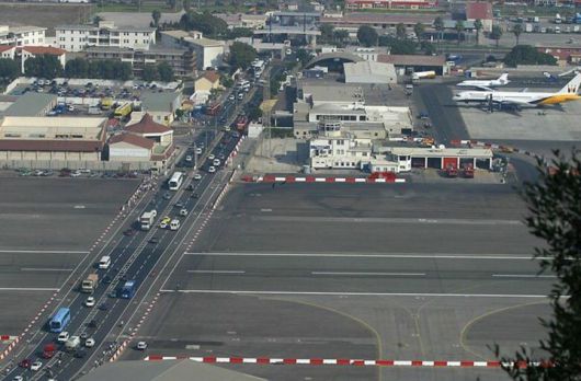 [서울=뉴시스] 지브롤터 공항.(사진=엑스 옛 트위터 갈무리) *재판매 및 DB 금지