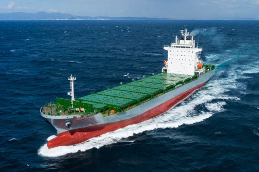 [서울=뉴시스] HD현대미포가 2022년 인도한 1,600TEU급 컨테이너선. (사진=HD한국조선해양 제공) 2025.4.28. photo@newsis.com *재판매 및 DB 금지