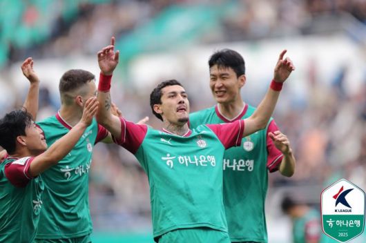[서울=뉴시스]K리그1 대전 밥신 추가골. (사진=한국프로축구연맹 제공)