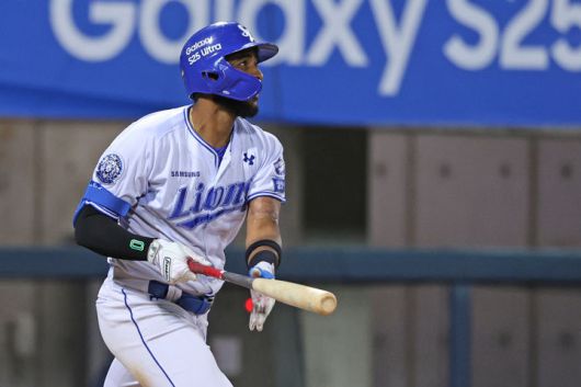 [서울=뉴시스] 프로야구 삼성 라이온즈의 르윈 디아즈. (사진 = 삼성 라이온즈 제공) *재판매 및 DB 금지