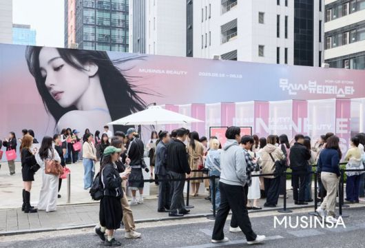 무신사 뷰티 페스타 팝업 스토어 대기줄 (사진=무신사 제공) *재판매 및 DB 금지