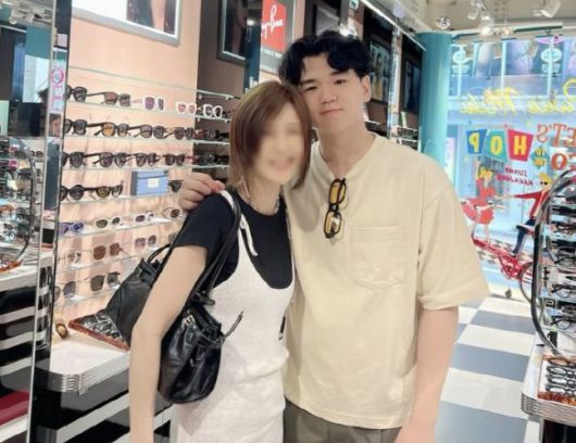 [서울=뉴시스] 김민지 씨와 윤후. (사진=김민지 씨 인스타그램 캡처) 2025.05.20 photo@newsis.com  *재판매 및 DB 금지