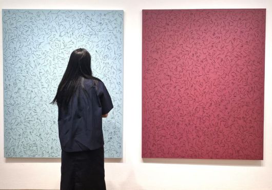 이형우 편백나무 개인전 전시 전경. *재판매 및 DB 금지