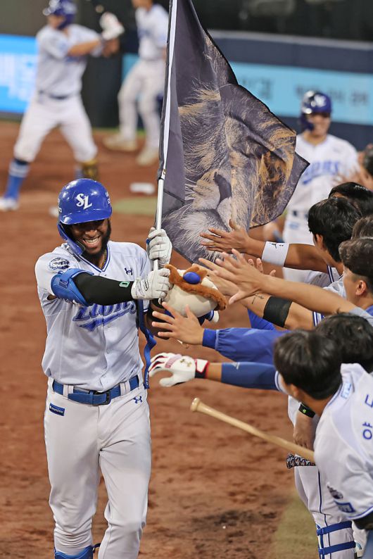 [서울=뉴시스] 프로야구 삼성 라이온즈의 르윈 디아즈. (사진 = 삼성 라이온즈 제공) 2025.05.27. *재판매 및 DB 금지