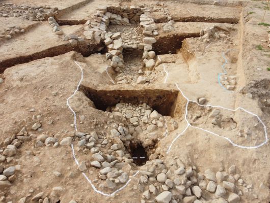 [서울=뉴시스] 경주 쪽샘지구 K91호 돌방무덤 널길 모습 (사진=국가유산청 제공) 2025.05.29. photo@newsis.com *재판매 및 DB 금지