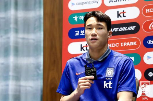 [서울=뉴시스] 축구 국가대표 레프트백 이태석. (사진=대한축구협회 제공) *재판매 및 DB 금지