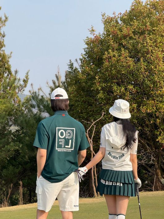 [서울=뉴시스]생활문화기업 LF의 영(Young) 골프 컬쳐 브랜드 '더블플래그(Double Flag)'는 여행을 테마로 한 여름 컬렉션을 선보인다.(사진=LF 제공) *재판매 및 DB 금지