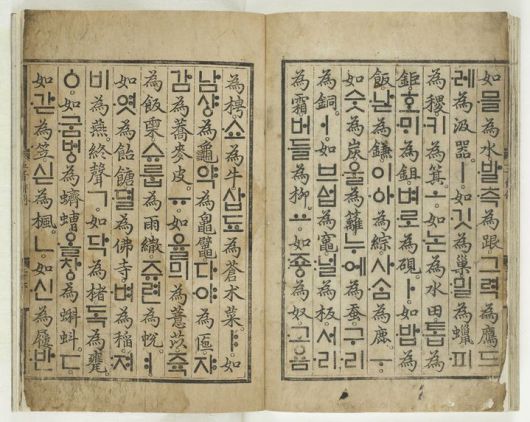 [서울=뉴시스] 훈민정음, 조선 1446년, 종이에 목판 인쇄 간송미술문화재단, 국보 ⓒ간송미술문화재단 (사진=국립중앙박물관 제공) 2025.06.09. photo@newsis.com *재판매 및 DB 금지