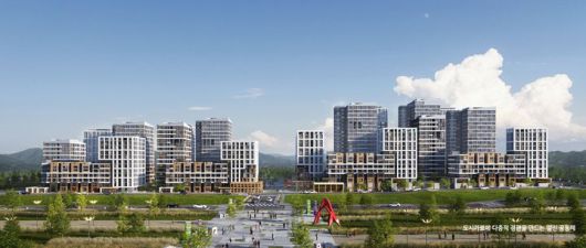 [수원=뉴시스] 단지 조감도. (사진=GH 제공) 2025.06.13. photo@newsis.com *재판매 및 DB 금지