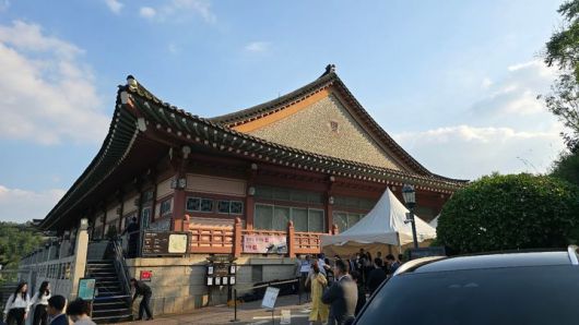 이재명 대통령 장남 동호 씨 예식이 열린 결혼식장. [사진=강민구 더불어민주당 전 최고위원 페이스북] *재판매 및 DB 금지