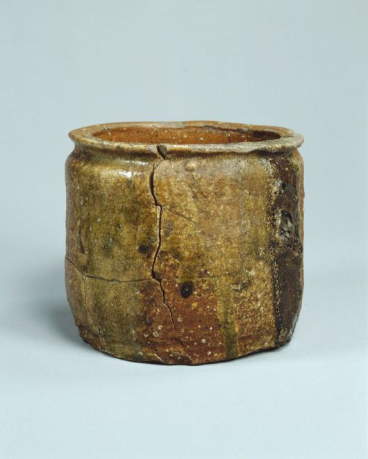 [서울=뉴시스] '시바노이오리'라 불린 물항아리, 아즈치 모모야마 시대~에도 시대 16~17세기, 도쿄국립박물관, 일본 중요문화재 (사진=국립중앙박물관 제공) 2025.06.16. photo@newsis.com *재판매 및 DB 금지