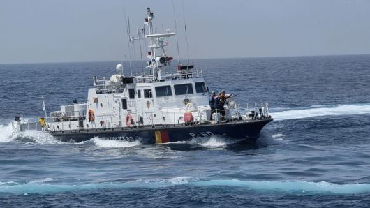 [동해=뉴시스] 동해해경이 묵호항에서 대테러 방어 훈련을 실시하고 있다.(사진=동해해경 제공)photo@newsis,com  *재판매 및 DB 금지