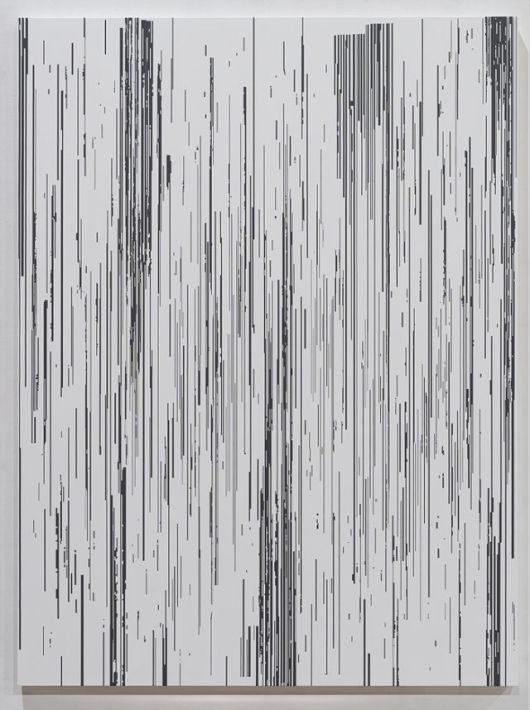 박종규, 수직적 시간 Vertical Time, 2025, Acrylic paint on canvas, 200×150cm *재판매 및 DB 금지