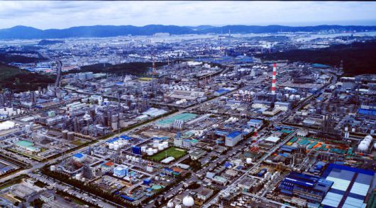 [울산=뉴시스] 대한민국 근대화의 상징 중 하나인 울산미포국가산업단지 전경. (사진=울산시 제공) photo@newsis.com *재판매 및 DB 금지