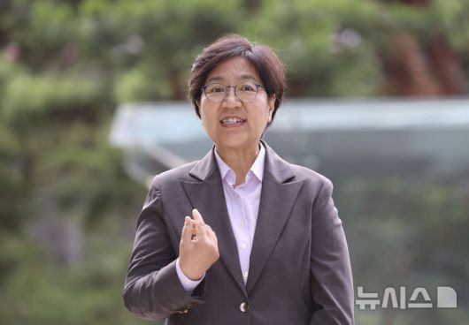 [서울=뉴시스] 김근수 기자 = 정은경 보건복지부 장관 후보자. 2025.06.30. ks@newsis.com
