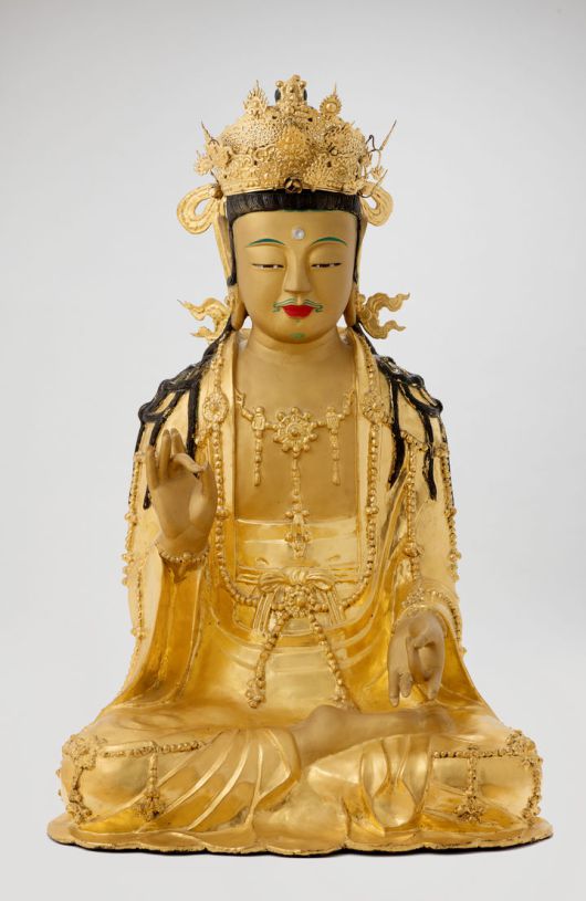 [서울=뉴시스] 합천 해인사 금동관음?지장보살이존좌상 및 복장유물 (사진=국가유산청 제공) 2025.07.01. photo@newsis.com *재판매 및 DB 금지