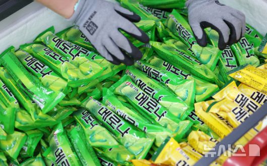 [서울=뉴시스] 조성우 기자 = 서울 시내의 한 대형마트에 아이스크림이 진열돼 있다. 2025.07.06. xconfind@newsis.com