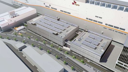 [서울=뉴시스] 동부건설이 짓는 'SK하이닉스 청주4캠퍼스 부속시설' 조감도. 2025.07.08. (자료=동부건설 제공) photo@newsis.com  *재판매 및 DB 금지